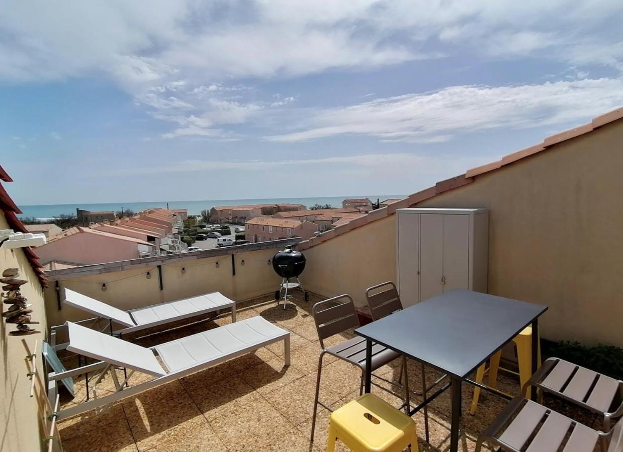 Duplex Terrasse Vue Mer Acces Plage Et Piscine... Frontignan Eksteriør billede